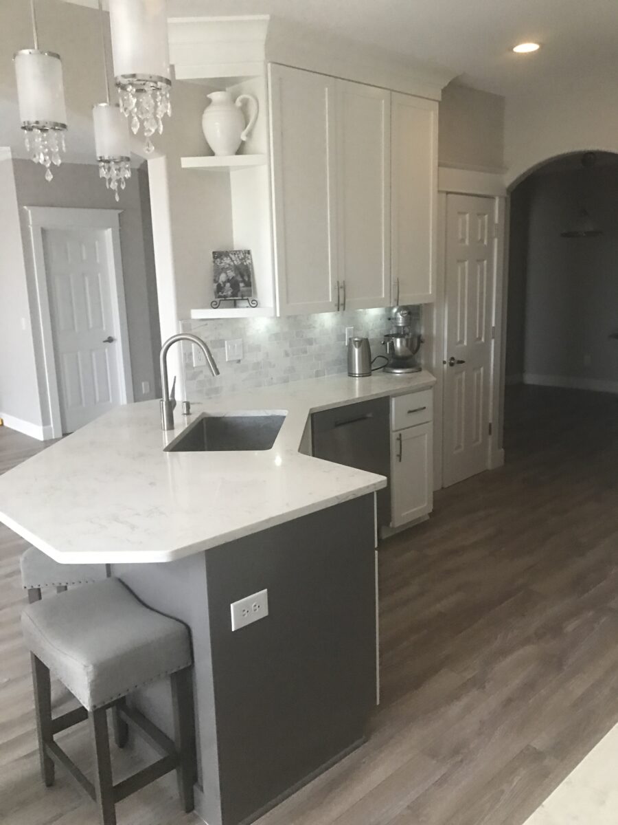 Contemporary Kitchen Remodel by VL Finishes Inc. project photo 2