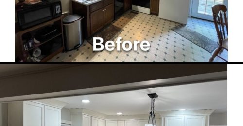 Before and After Kitchen Remodeling