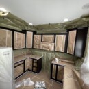 kitchen during remodel