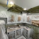 kitchen during remodel
